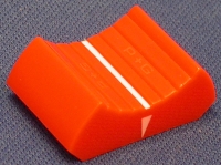 PG-02-P39075/8- Fader Knob: Orange (with white Line) - 16mm wide